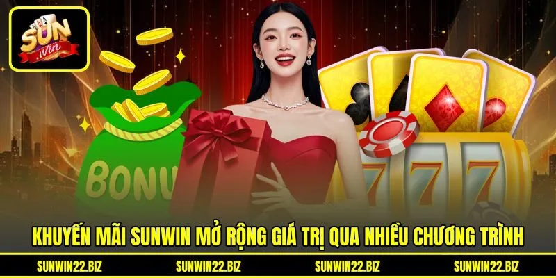 Khuyến mãi Sunwin mở rộng giá trị qua nhiều chương trình Khuyến mãi Sunwin mở rộng giá trị qua nhiều chương trình